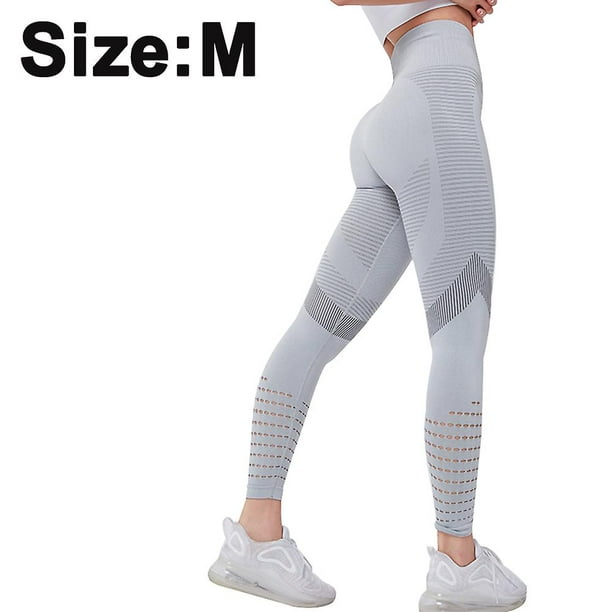 High Waist Tight Fitness Sports Pants Women's High Elastic Tight Trousers  Quick-drying Breathable Yoga Training Pants