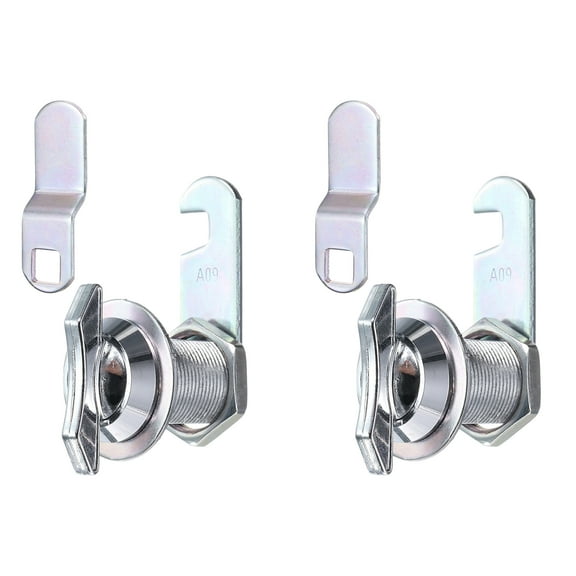 1 Inch Thumb Operated Cabinet Locks Keyless Non-Locking RV Cam Lock 2 Pcs