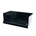 thumbnail image 3 of Aquatique 60" x 32" Right Drain, Shower Base in Matte Black, 3 of 11