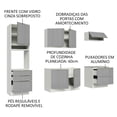 thumbnail image 4 of Cocina Integral Modular Madesa Lux 260cm BG 01, 4 of 5