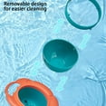 thumbnail image 4 of Maoww Silica Gel Gyro Bowl Practical Rotate Detachable Heat-resistant 360 ° Free Rotation Baby Gyro Bowl type+3, 4 of 6