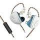 thumbnail image 1 of wonima11 KZ AS16 in Ear Monitors IEM Metal in Ear Headphones Earphones HiFi Stereo Sound Wired Earbuds Noise Cancelling with 8BA Balanced Armature Driver 0.75mm 2pins Cable (with mic, Blue), 1 of 1