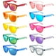 thumbnail image 1 of Paquete de 10 Gafas de Sol Pibupibu Fiesta Neón con Lentes Espejados y Protección UV400, 1 of 6
