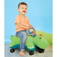 thumbnail image 3 of Dino Pillow Racer by Little Tikes, Soft Plush Ride-On Toy for Kids, 3 of 4
