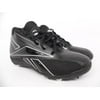 Reebok NOS NFL Thorpe Mid MR7 Football Men's Cleated Shoes Black/Black Size 7