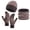 Brown, variant on ZQUUVOU Winter Beanie Hats Scarf Gloves Set Thick Warm Slouchy Beanies Hat Knit Skull Cap Neck Warmer For Men Women Dark Gray