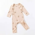 thumbnail image 4 of Lenago Baby Spring Baby Boy And Girl Long-sleeved Cotton Home Crawling Clothes Jumpsuit, 4 of 4