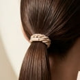 thumbnail image 3 of allydrew Boho Hair Tie Bracelets for Women, No Damage Elastic Hair Bands, Hair Accessories for Thick and Thin Ponytails (20pcs), Neutral, 3 of 6