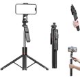 thumbnail image 1 of 360° Gimbal Stabilizer with Tripod, Handheld Video Stabilizer for Phone Recording, 1 of 6