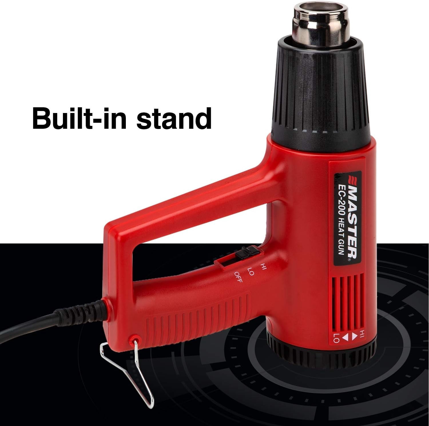 Master Appliance EC-200K Variable Temperature Heat Gun Kit with 120V, 10 Amps, 1200W