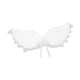 thumbnail image 1 of Accesorios de decoración de alas de ángel, disfraz de ángel para fiesta de cumpleaños, noche de Halloween Blanco 1 Pieza, 1 of 9