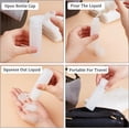 thumbnail image 5 of 8 Pack 50ml 1.7oz Clear Squeezable Plastic Sample Flip Cap Bottle Refillable Travel Containers for Makeup Cosmetic Toiletries Liquid, 5 of 8