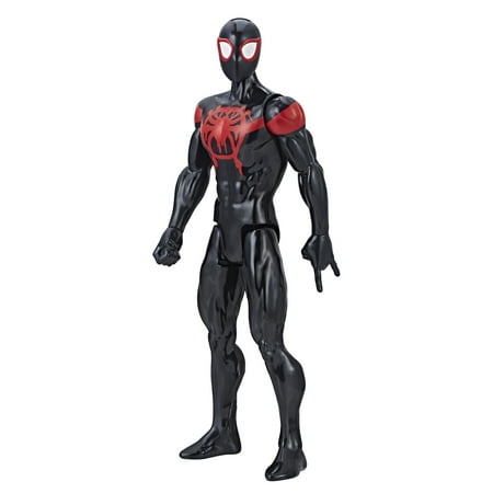 Spider-Man: Into the Spider-Verse Titan Hero Series Miles Morales with Titan Hero Power FX (Best Anime Series Action)