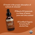 thumbnail image 5 of Dr. Mercola Organic Digestive Bitters Liquid Drops - Digestive Health Support - Alcohol-Free Formula - Features Burdock Root, Dandelion Leaf, Fennel Seed & More - 2 fl. oz. (30 Servings), 5 of 7
