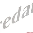 thumbnail image 2 of Lund Boat Decal 2095896 | Predator Silver Black 9 5/8 x 1 3/4 Inch, 2 of 2