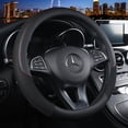 thumbnail image 2 of Unisex's Anti-skid Breathable Ice Silk Steering Wheel Cover 38cm, 2 of 5