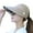 Khaki, variant on Limei Sun Hat for Women, Women's Summer Empty Top Hat Breathable Foldable Large Brim Baseball Cap