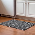 thumbnail image 3 of Dalyn Rugs Premium Machine Washable Mayfield AMF830 Black 1'8" x 2'6" Rug, 3 of 6