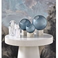 thumbnail image 2 of Currey And Company 1200-0908 Composite Nova White Orb Sculptures - White, 2 of 4