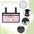 thumbnail image 5 of Jiueut Cartoon Corgi Wheelchair Armrest Side Hanging Storage Bag Power Wheelchair Pouch Side Pocket for Women Electric Wheelchair Bags to Hang on Side Wheelchair Arm Bag, 5 of 7