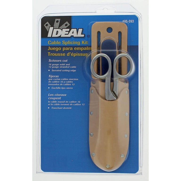 Scissors Cable Splicer Kit CABLE SPLICING KIT KNIFE SCISSORS POUCH