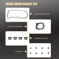 thumbnail image 3 of JIAHAOO Car Engine Valve Cover Gasket Set OEM Standard 12030 5A2 A01 Easy Install For Acura 2.4L Engine System Parts, 3 of 9