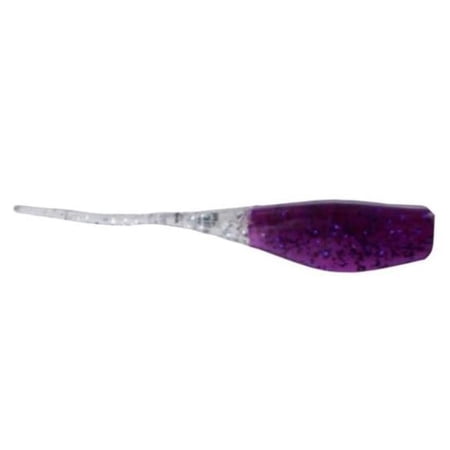 Big Bite Baits Crappie Minnr 2 inch Soft Plastic (Purple Haze)