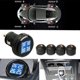 thumbnail image 3 of LCD Tire Pressure Monitor with 4 Sensors Wireless External TPMS Blue Display Cigarette Plug, 3 of 4