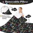 thumbnail image 3 of Pioneer Flower Floral Print Pattern Toddler Nap Mats for Kids Preschool,Sleeping Mat Bag or Kids,Toddler Sleeping Bag,Toddler Nap Mat or Daycare, 3 of 6