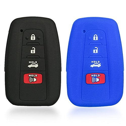REPROTECTING Silicone Rubber Key Fob Cover Compatible with 2017 2018 2019 2020 2021 Toyota Avalon Camry Corolla Prius RAV4 HYQ14FBC REPROTECTING Silicone Rubber Key Fob Cover Compatible with 2017 2018 2019 2020 2021 Toyota Avalon Camry Corolla Prius RAV4 HYQ14FBC