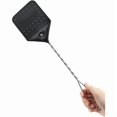 thumbnail image 5 of 2nd Black Portable Fly Swatter, Leather Fly Swatter,, 5 of 5