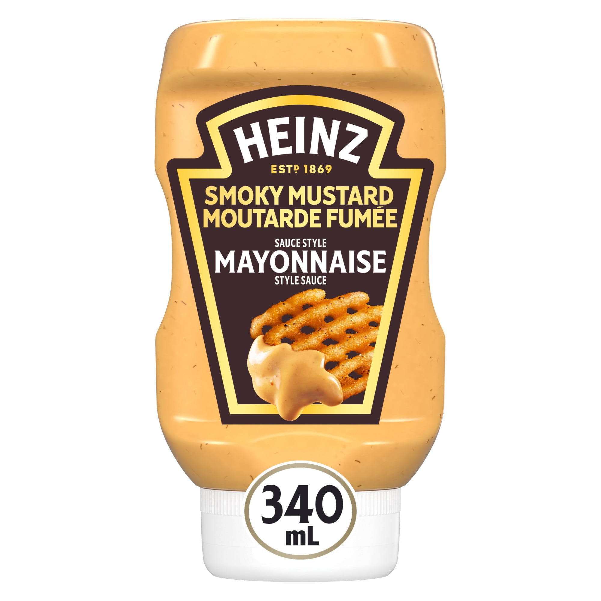Sauce Mayonnaise Style Moutarde Fumée, Bouteille
