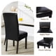 thumbnail image 5 of Set de 6 Fundas Impermeables para Sillas de Comedor SearchI en Negro, 5 of 7