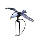 thumbnail image 2 of Home Improvement Outdoor Bird Scarer Metal Made Lifelike Bird Of Prey Ornament Pest Control, 2 of 5