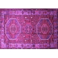 thumbnail image 1 of Ahgly Company Indoor Rectangle Persian Purple Traditional Area Rugs, 2' x 4', 1 of 4