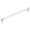 Satin Nickel / Satin Nickel Stem, variant on Emtek 84057.RECUS19.SMUS19 Smooth 10" Center To Center Bar Cabinet Pull - Flat Black /