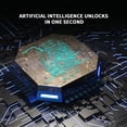 thumbnail image 4 of Candado De Huella Digital Inteligente Candado Digital De Seguridad Multifuncional Fácil De Usar Cerradura Biométrica Sin Llave Para Puerta Maleta Bolso Locker Kearding EL014119-00, 4 of 6