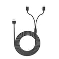 thumbnail image 1 of Cable De Carga Del Controlador 2 En 1 Para Ps5/Xsx/Ns Pro Type-C Cable Para Playstation 5/Xbox Series X/Nintendo Switch Pro Controller Vogacara EL012535-00, 1 of 6
