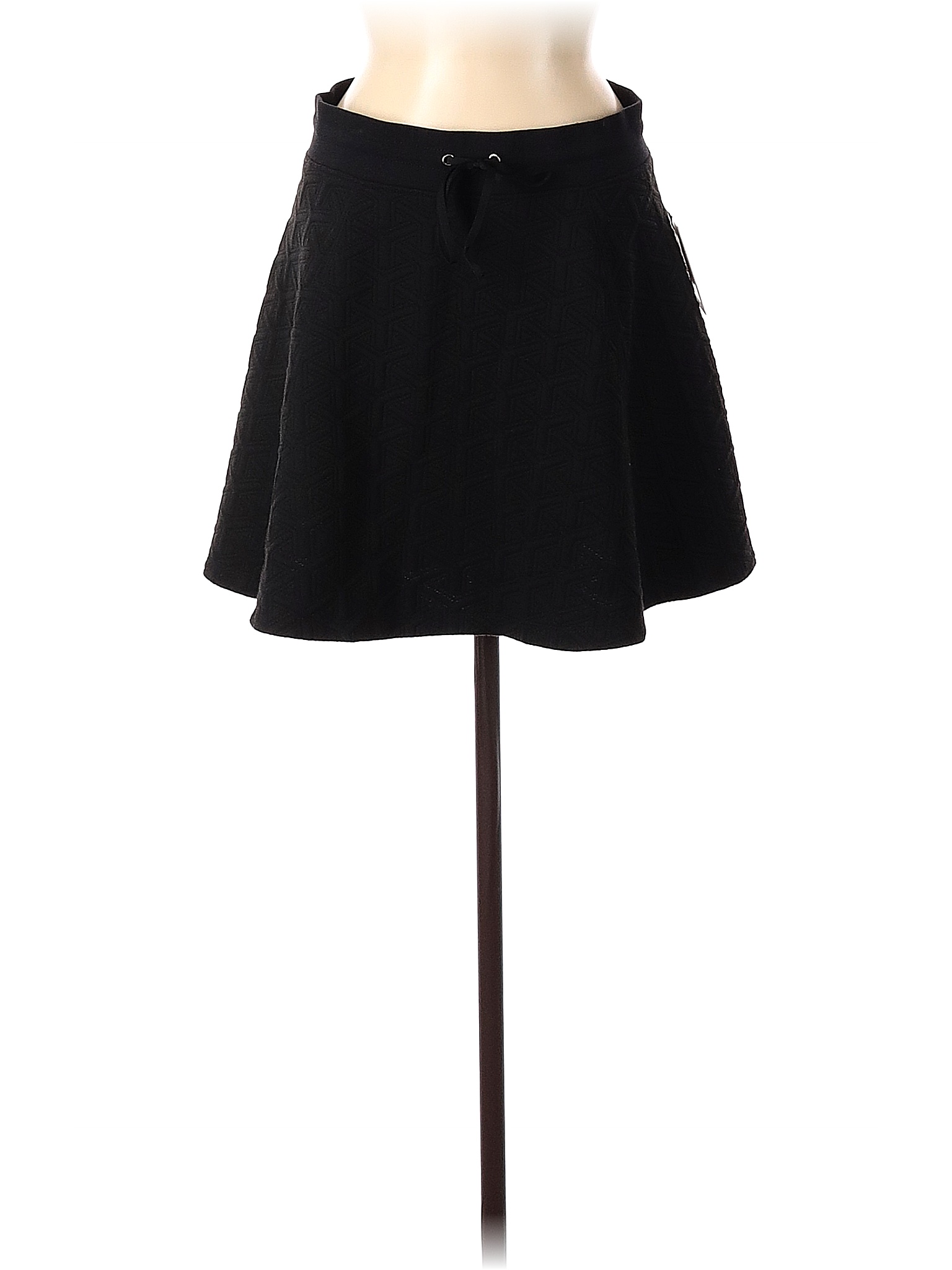 Mini Jupe Noire Aiko - Taille M - Coupe A-Line - Neuve Sans Étiquettes - Style Basique Et Tendance