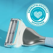 Gillette Venus for Pubic Hair and Skin, Womens Razor Handle + 4 Refills