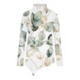 thumbnail image 5 of Qiopertar Style Femme Confortable Col Rond Pull Doux Ourlet Inférieur d'Une Robe Manches Longues Irrégulières Liquidation Livraison Gratuite à Moins de 5$ jusqu'à 90 % de Réduction, 5 of 5
