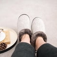 thumbnail image 3 of Acorn Women's Faux Fur Chinchilla Ragg Slippers S, 3 of 3