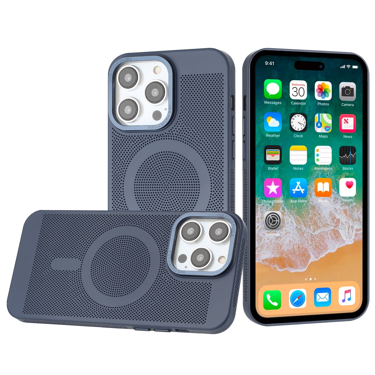 For Apple iPhone 12 /12 Pro Breathable Cooling Mesh Heat