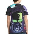 thumbnail image 2 of Invader Zim Alien Gir Youth Unisex T-Shirt Crewneck Short Sleeve Double-Sided Print Tee Shirts Top For Boys Girls Kid Teen X-Large, 2 of 6