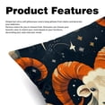thumbnail image 2 of Aries Constellation Elegant Velvet Decorative Pillows Covers with Unique Patterns for Bed, Home Decor - Set of 2 Pillow Inserts - Available in 16x16, 18x18, 20x20 Inches for Various Occasions, 2 of 6
