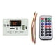 thumbnail image 2 of Placa decodificadora de MP3 WMA WAV FLAC APE con Bluetooth, manos libres y amplificador de radio Blanco, 2 of 7