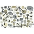 thumbnail image 2 of Warrick, Cheryl 14x11 White Modern Wood Framed Museum Art Print Titled - Mid Century I Achroma, 2 of 4