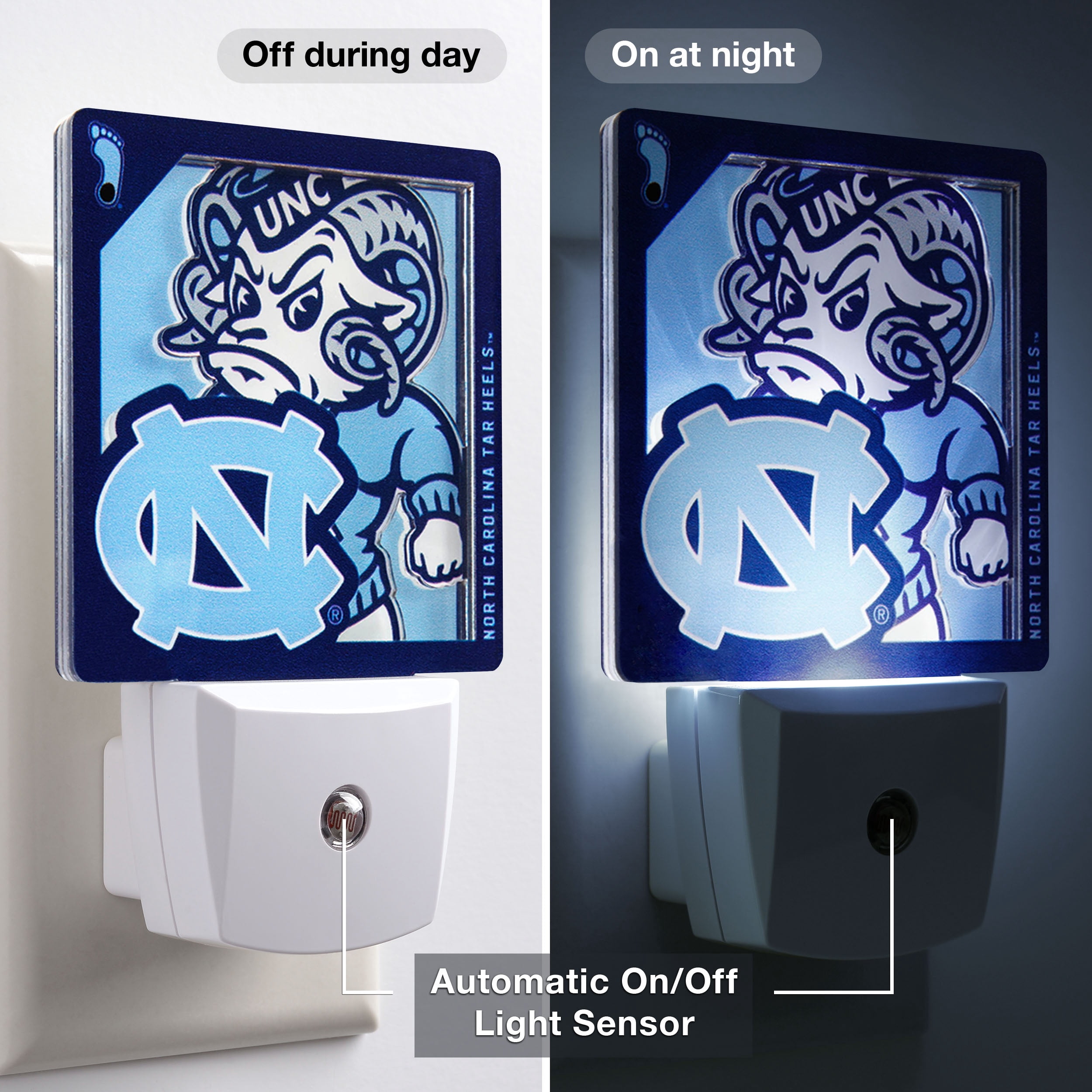 North Carolina Tar Heels Logo Series Nite Light
