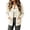 White, variant on CHGBMOK Women Plus Size Round Neck Knit Cardigan Sweater Long Sleeve Button Down Casual Open Front Coat with Pockets Lightweight Fall Winter Outerwear