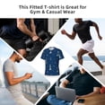 thumbnail image 6 of Rocae Lighthouses and Anchors for Men's Moisture-Wicking Crew Tee - T-Shirt for Sports, Outdoor Activities, and Casual WearX-Large, 6 of 9